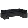 vidaXL Havesofa S&aelig;t 8 stk. polyrattan