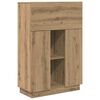 vidaXL Bord Artisan Egetr&aelig; Konstrueret tr&aelig; 71,5 x 31,5 x 106,5 cm