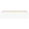 vidaXL sengeramme med skuffer 120x190 cm konstrueret tr&aelig; hvid