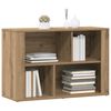 vidaXL Sideboard Artisan Egetr&aelig; 80 x 30 x 53 cm Konstrueret tr&aelig;