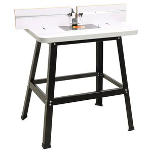 vidaXL overfr&aelig;serbord 81x61x88 cm st&aring;l og MDF
