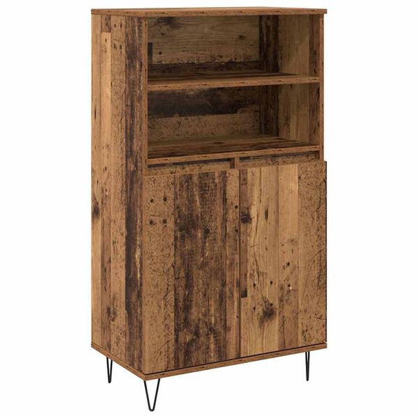 vidaXL Highboard Brun 60 x 36 x 110 cm Konstrueret tr&aelig;
