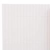 vidaXL Havehegn Hvid 150 x 500 cm PVC