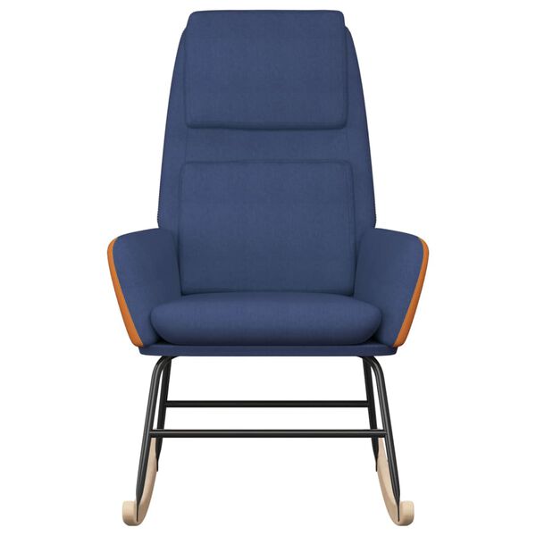 vidaXL gyngestol stof bl&aring;