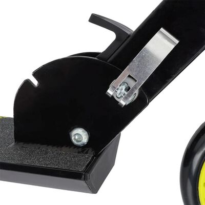XQ Max sammenklappeligt løbehjul med fodbremse sort og lime