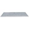 vidaXL Gitter S&oslash;lv 80 x 40 x 2 cm Hot-Dip Galvaniseret St&aring;l