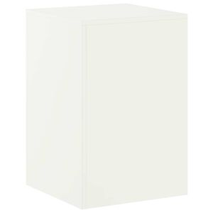vidaXL Planteholder Hvid 40 x 40 x 60 cm St&aring;l