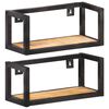 vidaXL v&aelig;ghylder 2 stk. 40 cm ru mangotr&aelig;