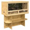 vidaXL Terrarium Brun 100 x 50 x 100 cm OSB