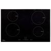 vidaXL induktionskogeplade med 4 zoner Touch Control 7000 W 77 cm glas