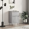 vidaXL sk&aelig;nk 40x35x70 cm konstrueret tr&aelig; gr&aring; sonoma-eg
