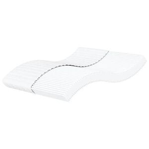 vidaXL skummadras 200x220 cm h&aring;rdhed H2 H3 hvid