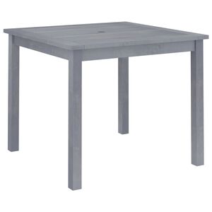 vidaXL havebord 88x88x74 cm massivt akacietr&aelig; gr&aring;