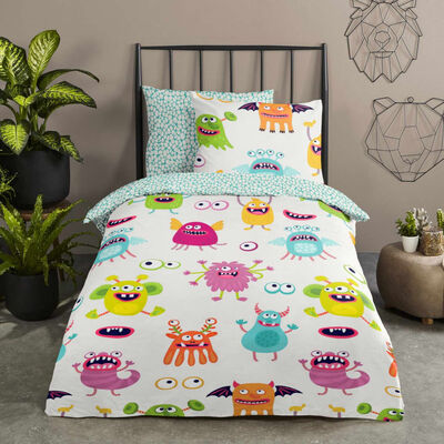 Good Morning sengetøj til børn BOOH 140x200/220 cm råhvid