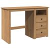 vidaXL skrivebord PANAMA 112x45x75 cm massivt fyrretr&aelig;