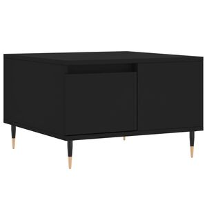 vidaXL sofabord 55x55x36,5 cm konstrueret tr&aelig; sort