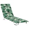 vidaXL Solseng Pude GEMERT 100% polyester Bladm&oslash;nster 200 x 50 x 3 cm