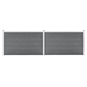 vidaXL havehegn 353 x 106 cm WPC gr&aring;