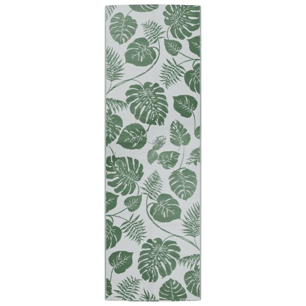 vidaXL udend&oslash;rst&aelig;ppe ARAKIL 80x250 cm PP Gr&oslash;n