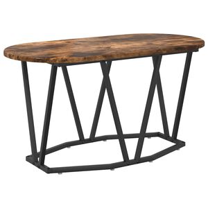 vidaXL Sofabord R&oslash;get eg 80 x 40 x 40,5 cm Samlet tr&aelig; og metal