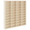 vidaXL V&aelig;gdisplaykasse V&aelig;gmonteret Beige 40 x 4,5 x 43 cm