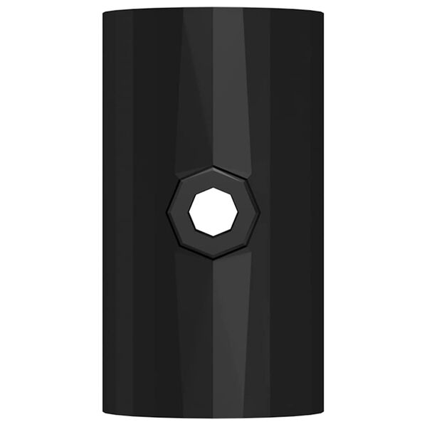 vidaXL Fodbold Bord Stoppere 10 pcs Sort 1,7 x 1,7 x 3,2 cm PP