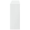 vidaXL Konsolbord H&oslash;jglans Hvid 155 x 29 x 74 cm Konstrueret tr&aelig;