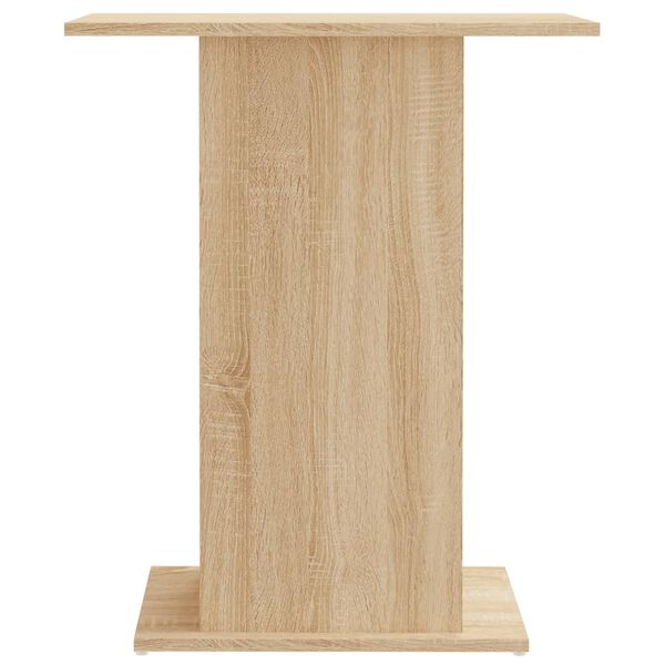 vidaXL akvariestativ Sonoma eg 60,5x36x72,5 cm konstrueret tr&aelig;