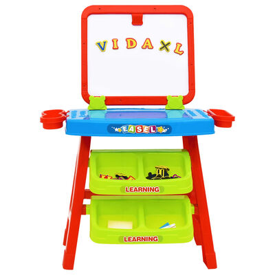 vidaXL 3-i-1 staffeli og læringsbord til børn