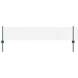 vidaXL Svejsest&aring;lhegn med stolpe 10 x 0,4 m (B x H) PVC-belagt st&aring;l