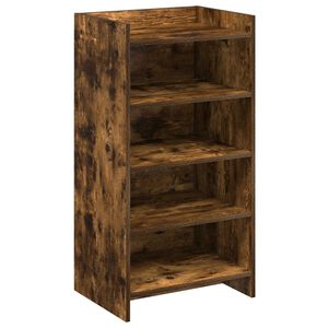 vidaXL Sko skab R&oslash;get eg 48 x 36 x 92 cm Konstrueret tr&aelig;