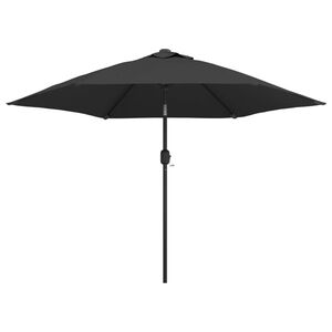 vidaXL udend&oslash;rs parasol med metalstang 300 cm antracitgr&aring;