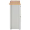 vidaXL skænk 112x35x81 cm grå