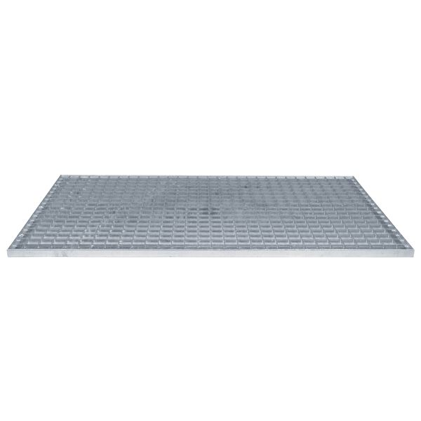 vidaXL Gitter S&oslash;lv 100 x 60 x 2 cm Hot-Dip Galvaniseret St&aring;l