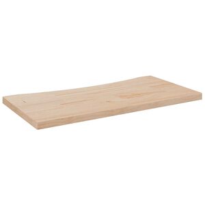 vidaXL skrivebordsplade 80x40x2,5 cm massivt fyrretr&aelig;