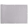 vidaXL altanafsk&aelig;rmning 500x90 cm PVC gr&aring;