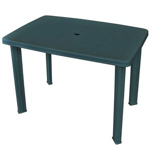 vidaXL havebord 101 x 68 x 72 cm plastik gr&oslash;n