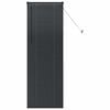 vidaXL Persienner Sort 175 x 60 cm Aluminium