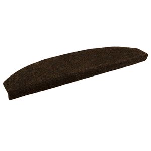 vidaXL Selvkl&aelig;bende Trappem&aring;tter 15 stk. 80 x 24,5 x 3,5 cm Brun