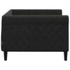 vidaXL daybed 90x190 cm velour sort