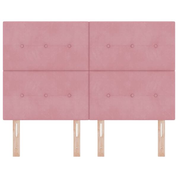 vidaXL Hovedg&aelig;rde med hovedg&aelig;rde Lyser&oslash;d 160 cm Faux l&aelig;der