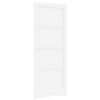 vidaXL Indvendig D&oslash;r Hvid 86 x 211 cm Krydsfin&eacute;r