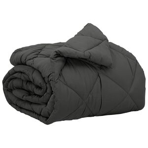 vidaXL Hel&aring;rs dyne Antracit 200 x 155 cm Mikrofiber