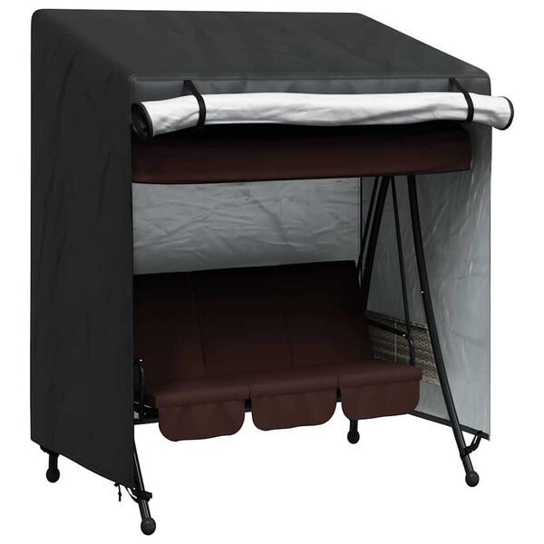 vidaXL Overtr&aelig;k til udend&oslash;rs gynge 155 x 95 x 165 cm 600D Oxford Stof