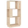 vidaXL bogreol/rumdeler 51x25x101 cm massivt fyrretr&aelig;