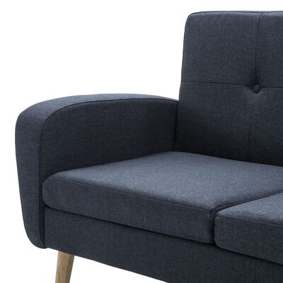 vidaXL 3-personers sofa i stof mørkegrå