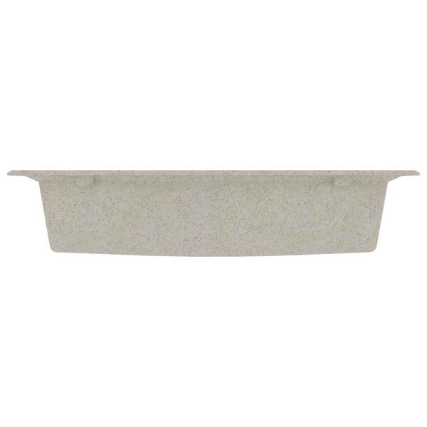 vidaXL Køkkenvask Beige 79 x 50 x 31 cm Granit