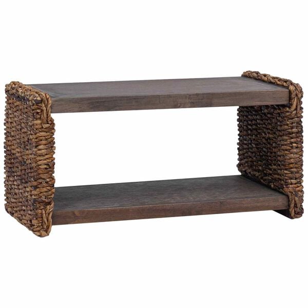 vidaXL Sidebord Naturfarvet 44,5 x 45 x 45 cm Massiv Mahogni