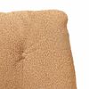 vidaXL l&aelig;nestol Beige 69 x 74 x 93 cm Sherpa-stof