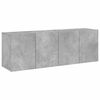 vidaXL v&aelig;gh&aelig;ngte tv-borde 2 stk. 60x30x41 cm betongr&aring;